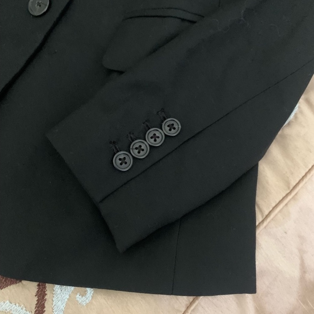 J.Crew Black Wool Super 120s Blazer - Picture 9 of 13